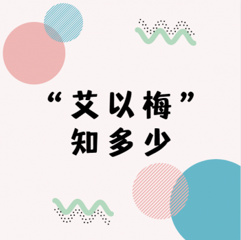 “艾乙梅”知多少
